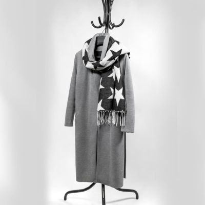 Шарф 'Экзюпери', серый-2