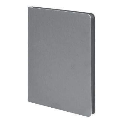 Ежедневник недатированный Pulpy, А5,  светло-серый, кремовый блок в линейку, светло-серый срез-0