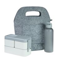 Набор подарочный  SMART LANCH PACK, серый