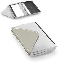 Визитница 'Конверт', серебристый