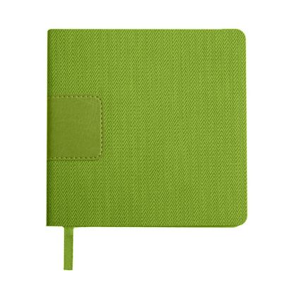 Ежедневник недатированный Scotty, А5-,  зеленое яблоко, кремовый блок, без обреза-1