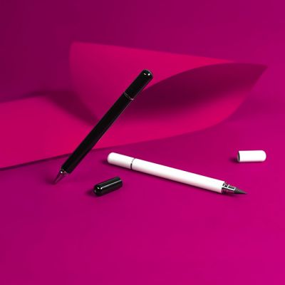 Ручка шариковая + карандаш вечный 2 в 1, черный-2