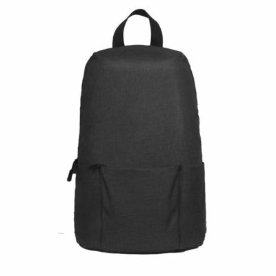 Лёгкий меланжевый рюкзак BASIC, темно-серый-3