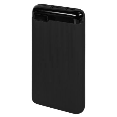 Универсальный аккумулятор Num 10 (10000 мАч), черный, 13,9х6.9х1,4 см-0