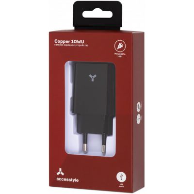 Адаптер сетевой ACCESSTYLE COPPER 10W, белый-3
