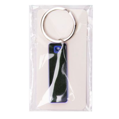 Брелок TONER STICK; 5,28 x 1,6 x 0,42 см; синий; металл/пластик, черный, синий-1