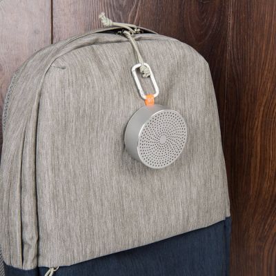 Портативная bluetooth-колонка METAL, серебристый-4