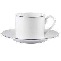 Чайная пара PLATINUM в подарочной упаковке, белый