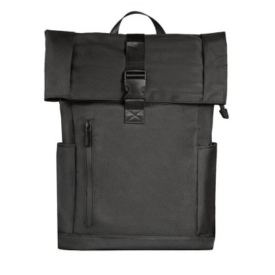 Рюкзак водостойкий'Roll', чёрный, 66х39х13 см, ткань верха:100% полиэстер, подкладка:100% полиэстер, черный-0