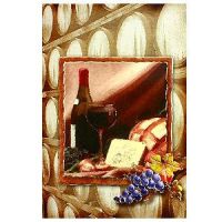 Открытка поздравительная, разные цвета