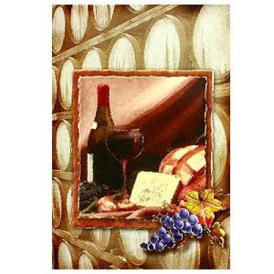 Открытка поздравительная, разные цвета-0