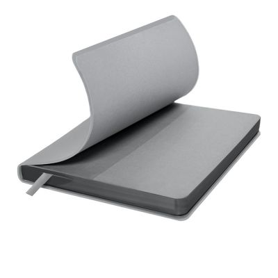 Ежедневник недатированный Pulpy, А5,  светло-серый, кремовый блок в линейку, светло-серый срез-5