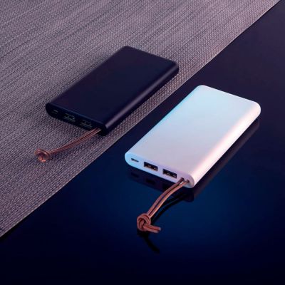 Универсальное зарядное устройство STRAP (10000mAh), черный-2