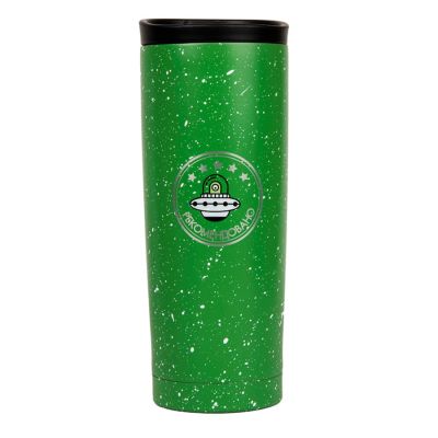 Термокружка вакуумная SPACE, 450 мл, зеленый-6