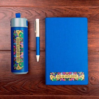 Bluetooth колонка TURBO TUBE с зарядным устройством (2000mAh) и моноподом, синий, серый-2