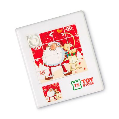 Игра 'Пятнашки' 16+; 9х7,6х0,6 см; пластик; тампопечать, белый-1