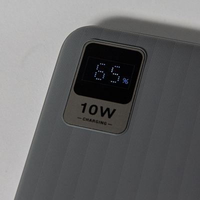 Универсальный аккумулятор Wave 10 (10000 мАч), серый, 14,9х6.7х1,6 см-6