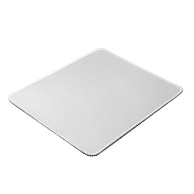 Коврик для мыши GLIDE S, 26*21*0,3см, прошитый край, белый-1