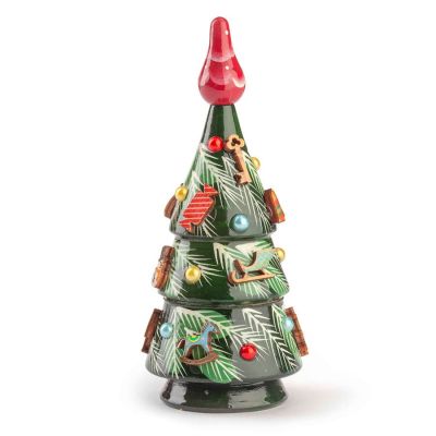 Набор подарочный 'Сугревъ. Россия' из 2-х коробочек с листовым чаем и ёлкой-матрешкой, разные цвета-3