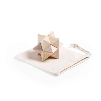 Головоломка BRUFFY, дерево, бежевый-1