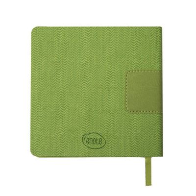 Ежедневник недатированный Scotty, А5-,  зеленое яблоко, кремовый блок, без обреза-4