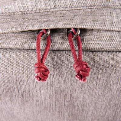 Рюкзак BEAM MINI, серый, красный-5