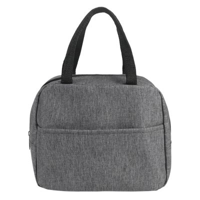 Термосумка 'EAT', серый меланж, 24 x 21 x 12 см, полиэстер 300D-0