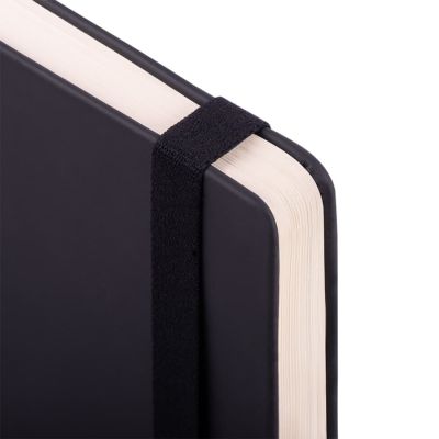 Бизнес-блокнот А5 FLIPPY, формат А5, в линейку, черный-11