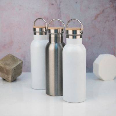 Бутылка для воды DISTILLER, 500мл, белый-4