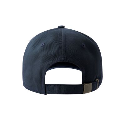 Бейсболка DAD HAT-S, 6 клиньев, металлическая застежка, темно-синий-8