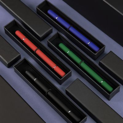 Ручка шариковая + карандаш вечный 2 в 1 soft, черный-7