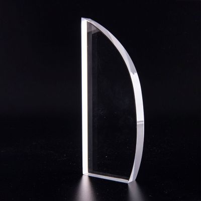 Награда TUSK в подарочной коробке, матовые грани, 85х210х20 мм, акрил, прозрачный-0