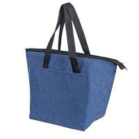 Термосумка 'FRESH', т.синий меланж, 39 x 25 x 16 см, полиэстер 300D, темно-синий