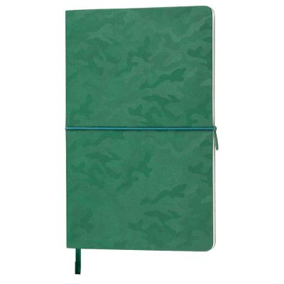 Набор подарочный SUNSHINE: бутылка для воды, бизнес-блокнот, ручка, коробка со стружкой, зеленый-4