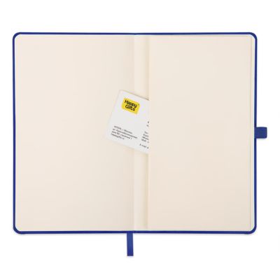 Ежедневник недатированный HAMILTON, A5, темно-синий, кремовый блок-1