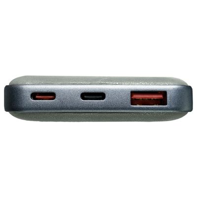 Универсальный аккумулятор EMBER 10 (10000мАч) с быстрой зарядкой, серый-3