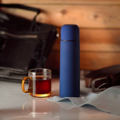 Термос вакуумный 'Flask', 500 мл., зеленый-2