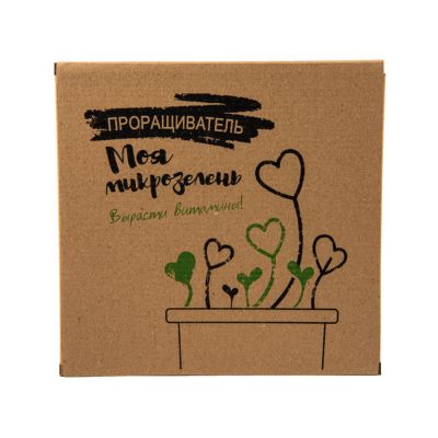 Проращиватель 'Моя микрозелень', зеленый, белый-4