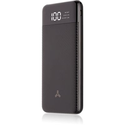 Внешний аккумулятор Accesstyle Seashell (10000 mAh), черный-2
