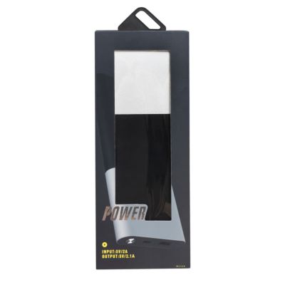 Универсальное зарядное устройство 'Black gun'(10000mAh),черный с серебристым,6,2х14,5х1,7см, пластик, черный, серебристый-3