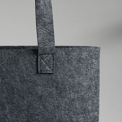 Сумка-шоппер FELTY , RPET фетр, темно-серый-1