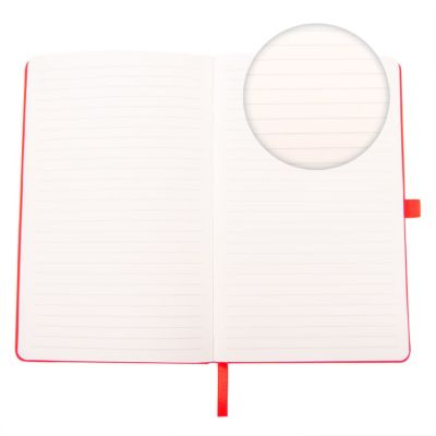 Бизнес-блокнот А5 FLIPPY, формат А5, в линейку, красный-8