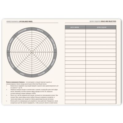 Бизнес-блокнот 'RILY', формат А5,  оранжевый, блок в точку-2