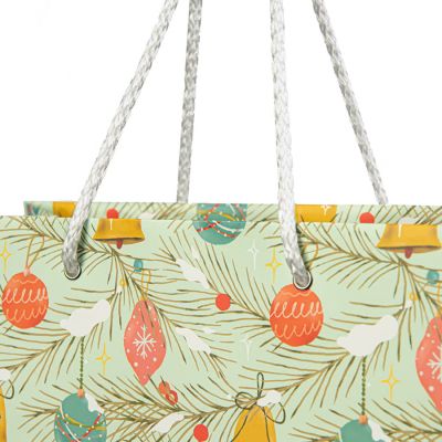 Пакет подарочный WISH,  27х12х32 см, дизайн, средний-1