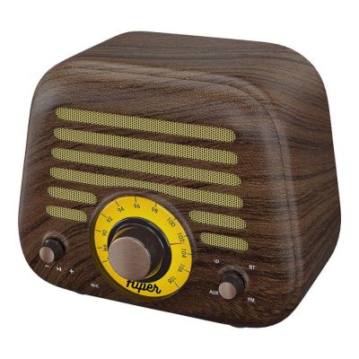 Колонка беспроводная RETRO L, цвет коричневый-2