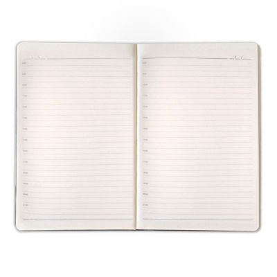 Ежедневник недатированный SIMPLY FIRM, А5,  синий, кремовый блок, в линейку-4