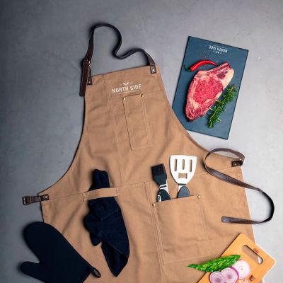 Фартук GRAND CHIEF, чёрный, 60х80 см, 100% хлопок, черный-5