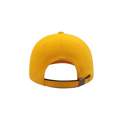 Бейсболка PILOT PIPING SANDWICH, 6 клиньев,  металлическая застежка, желтый-5