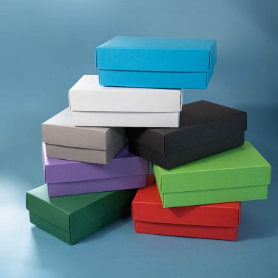 Коробка картонная, 'COLOR' 11,5*6*17 см; желтый-6