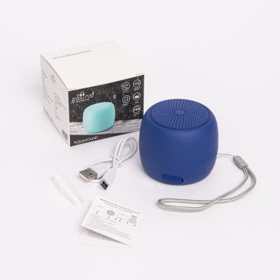 Портативная mini Bluetooth-колонка Sound Burger 'Aquasound' синий-6